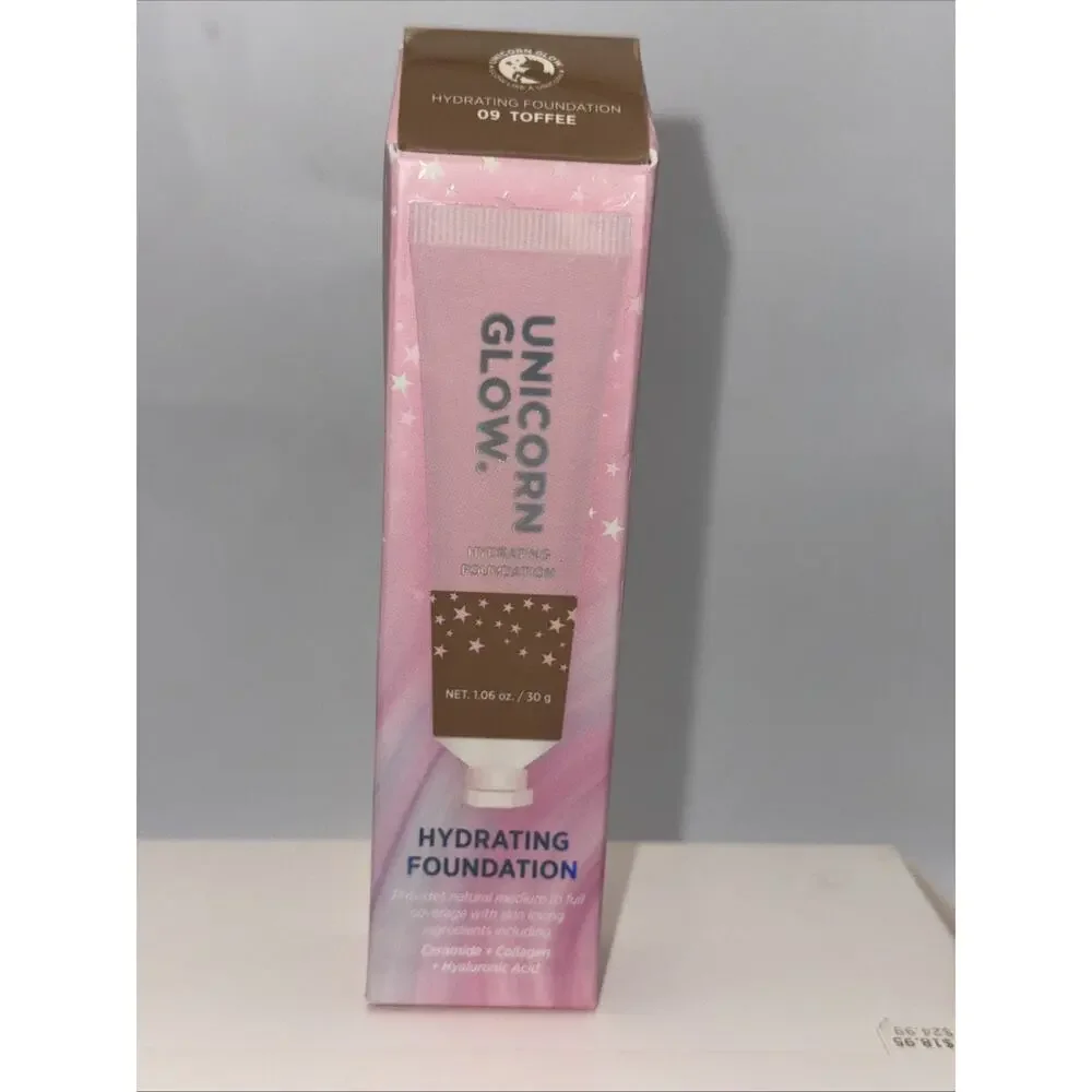 Unicorn Glow Hydrating Foundation 11 Nutmeg Medium Full Coverage 30g